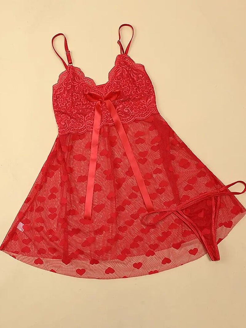 Heart Babydoll Dress