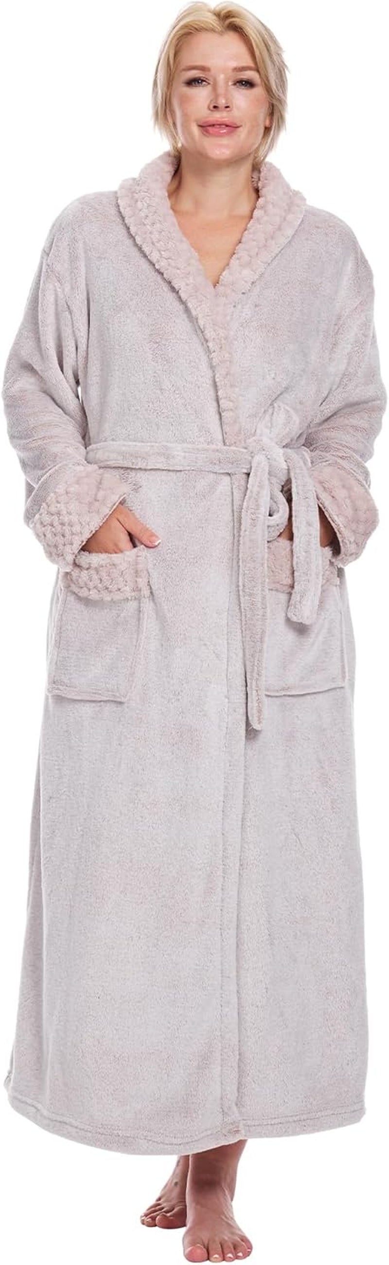 Comfortable Plush Bathrobe