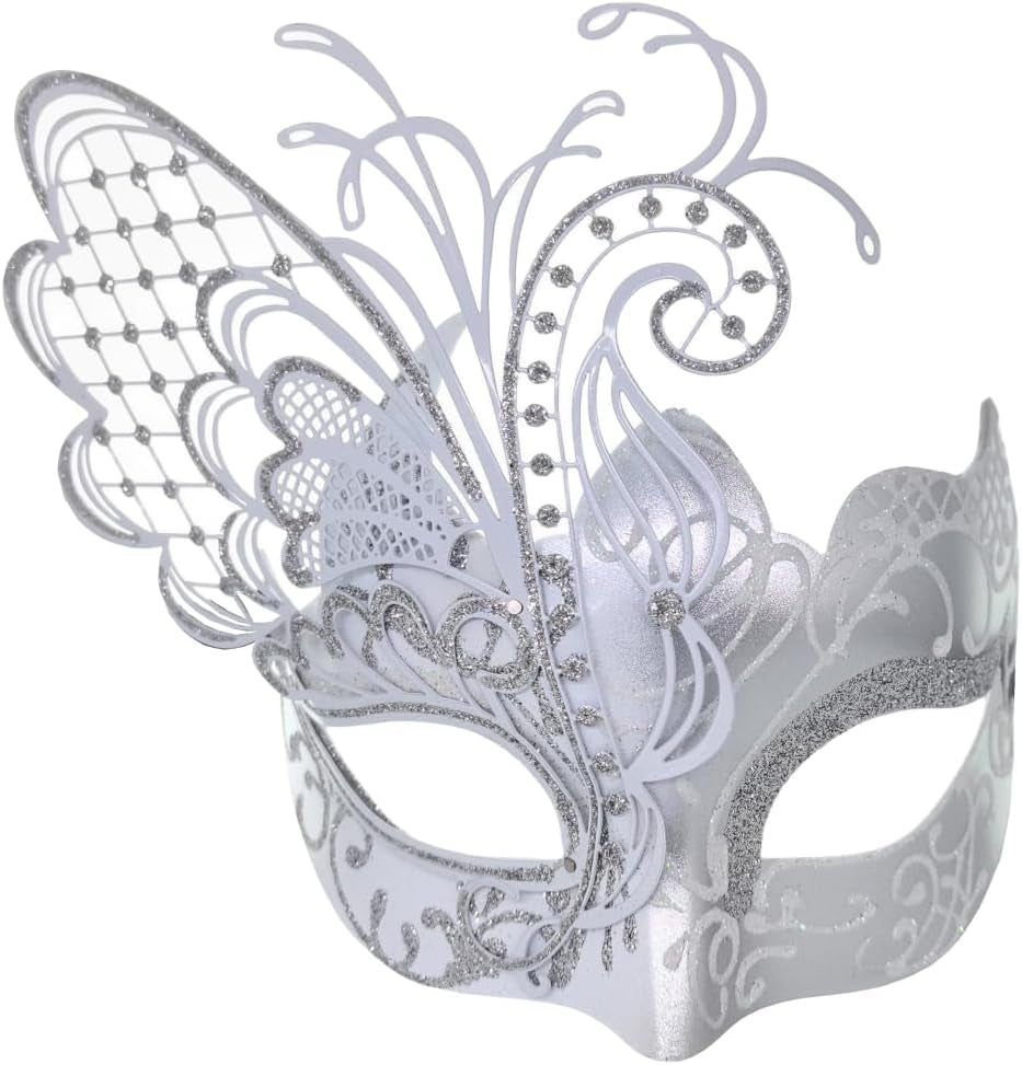 Masquerade Venetian Mask  (Black Butterfly)