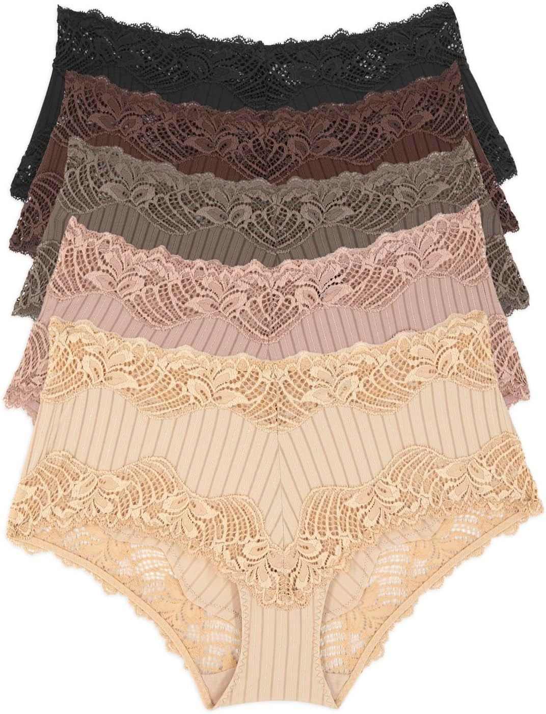 5 Pack Lace Panties