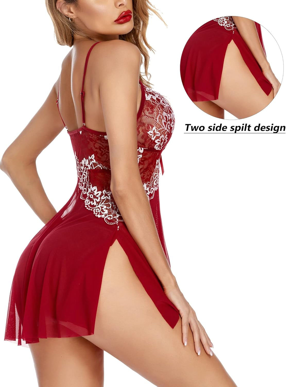 The Ruby Babydoll Lingerie 