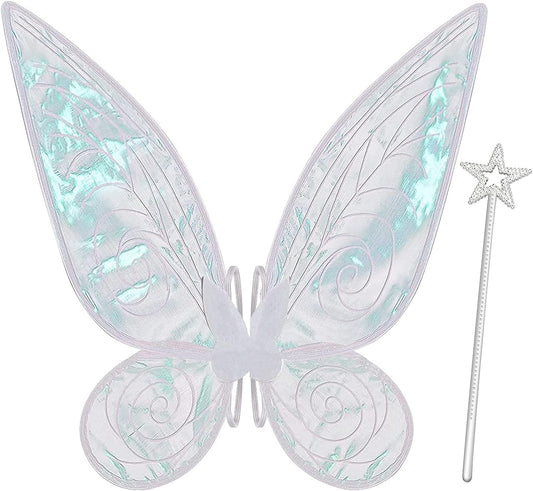 Fairy Wings White with Wand