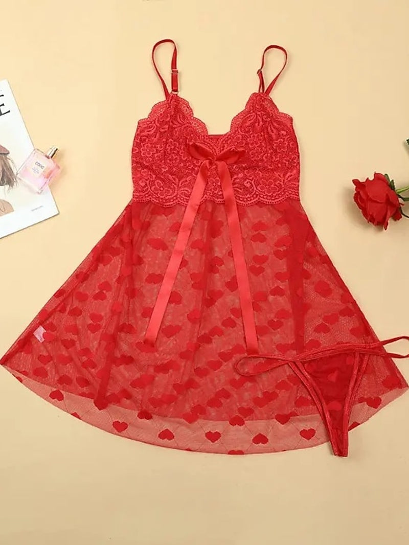 Heart Babydoll Dress