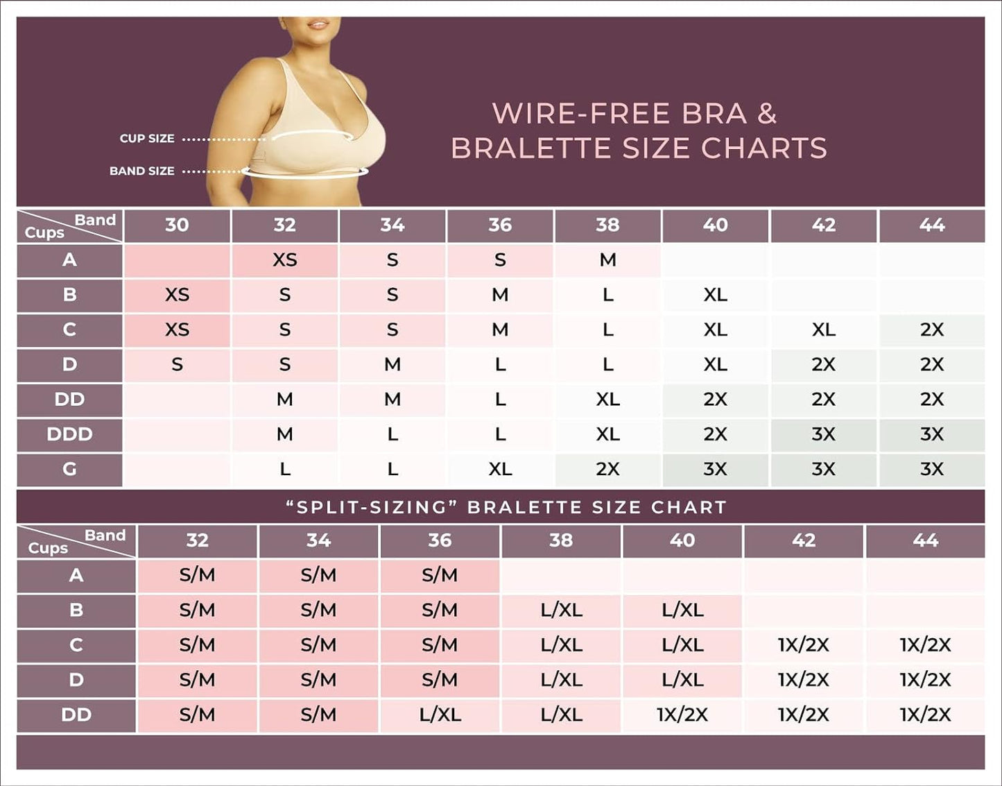  Seamless Bra with Removable Pads - Wireless