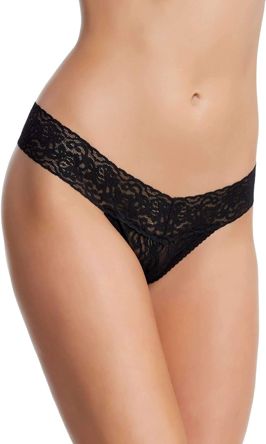 Stretchy Lace Low Rise Thong (5-Pack)